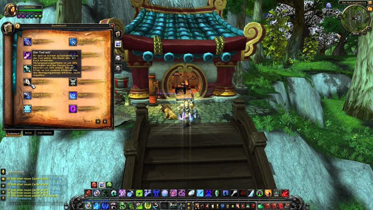 Todesritter - Frost (DK) Mist of Pandaria * Talentbaum / Glyhpen / Fähigkeiten * [Deutsch]