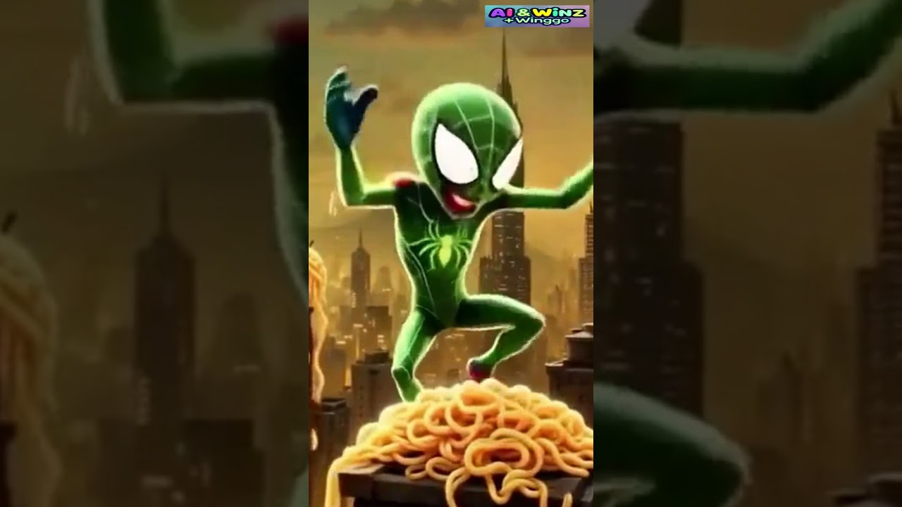 Winggo Jadi Spider Man | AI&Winz 
