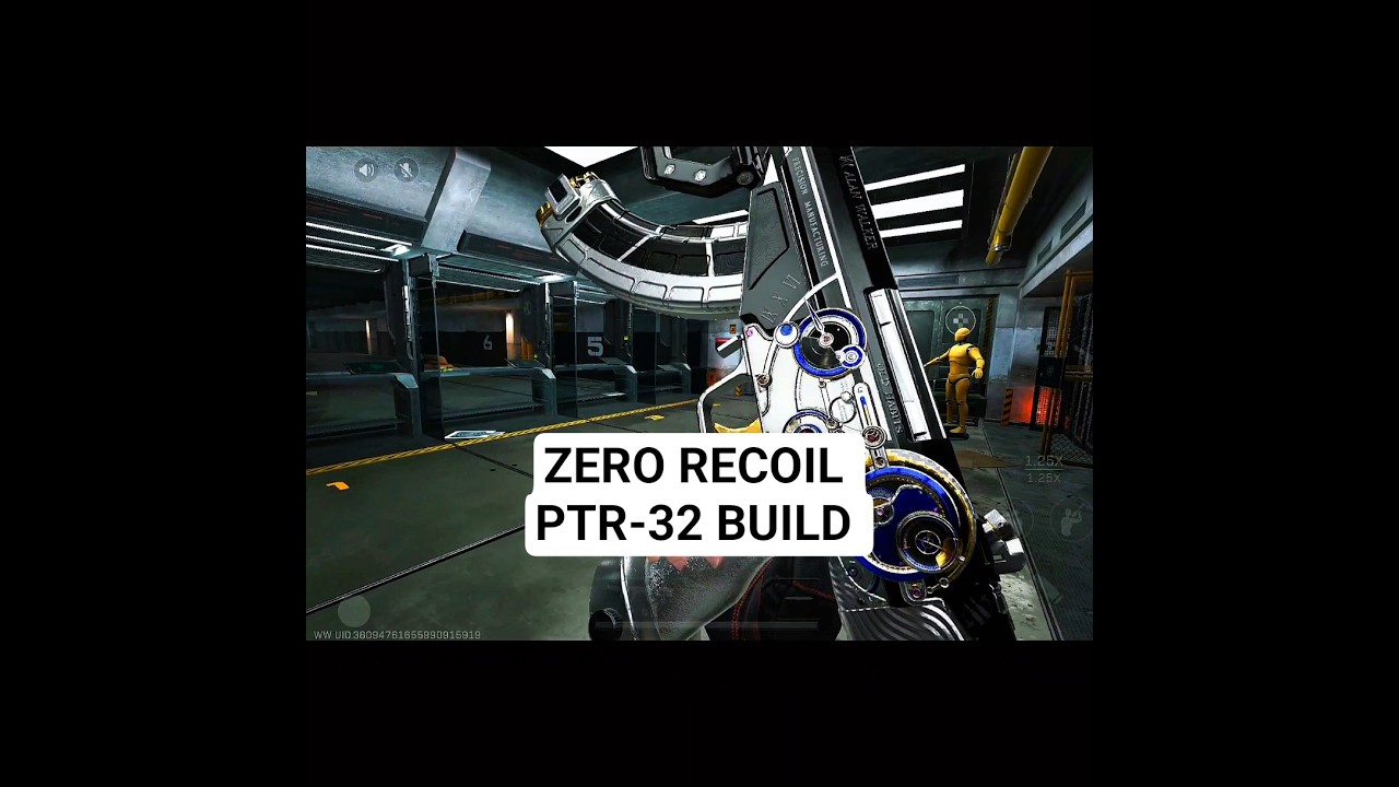 Zero Recoil PTR-32 Build - Alan Walker old habit skin. #deltaforce #deltaforcemobile #deltaforcegame