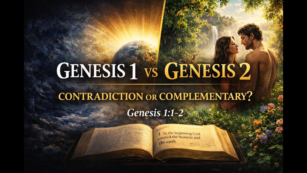 Genesis 1 vs Genesis 2 — Contradiction or Complementary Design?