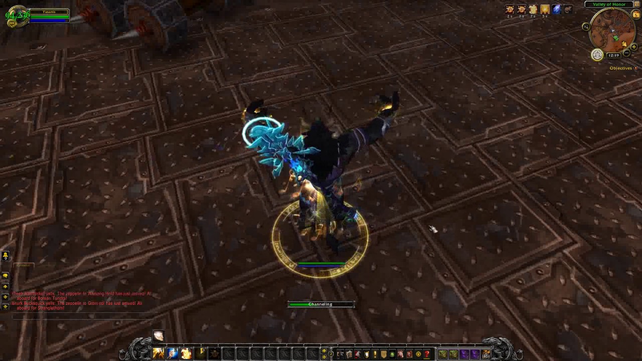 WOW PTR 7.3 - Priest Animation - Tauren Male