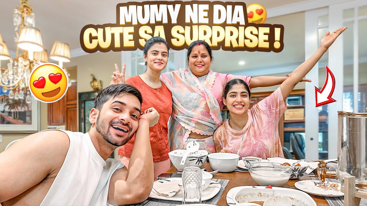 Mummy ne dia cute sa surprise