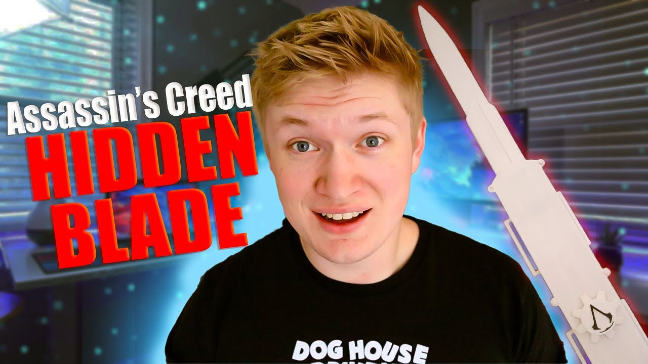 3D Printing A HIDDEN BLADE