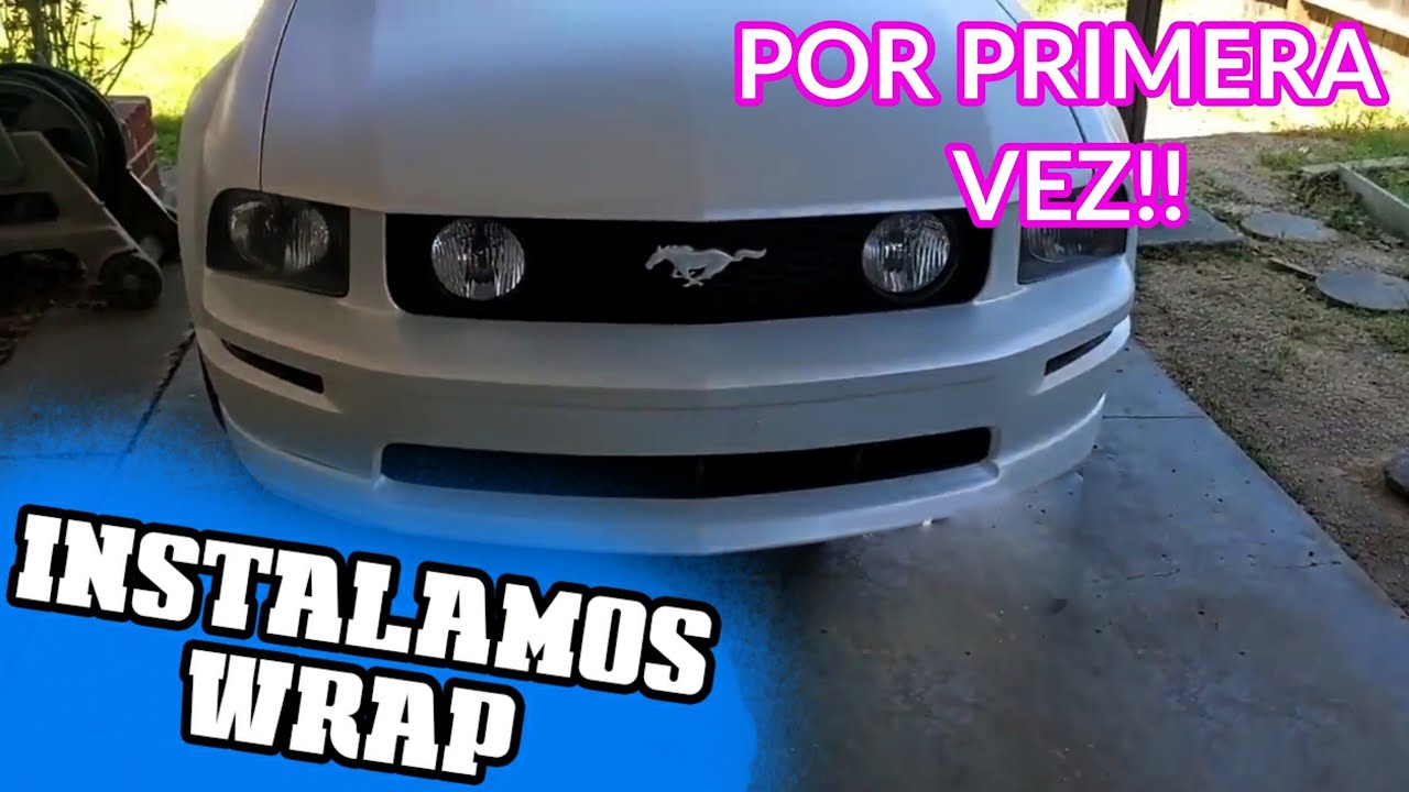 INSTALANDO VINYL WRAP X PRIMERA VEZ!! 😬
