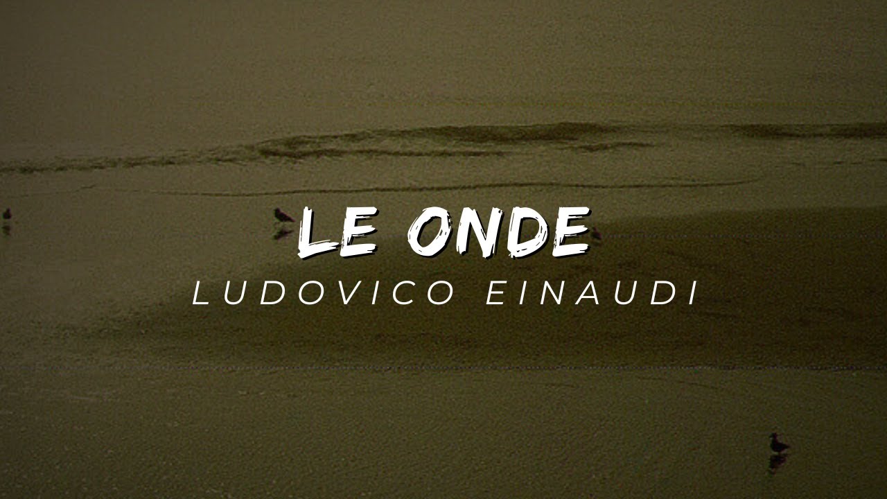 LE ONDE - Ludovico Einaudi (by Fabio Marziali) Alto Sax Music Sheet