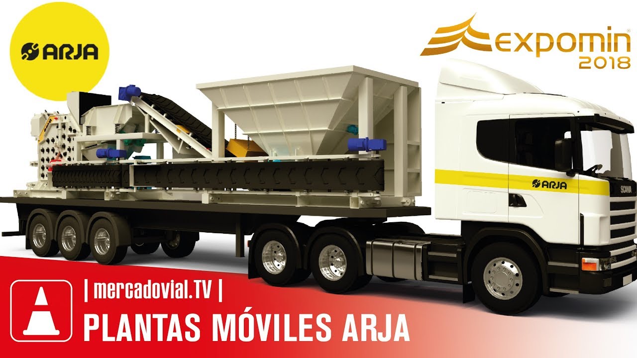 Plantas Trituradoras Moviles ARJA Lemming Crushers | Garelo Maquinarias | Expomin 2018
