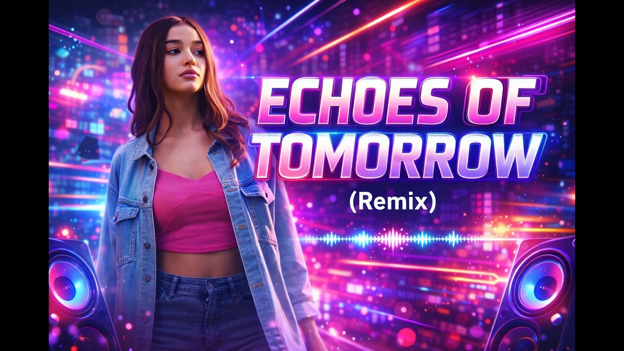 GOLDEN FREQUENCY - Echoes of Tomorrow (Official Lyric Video Remix)