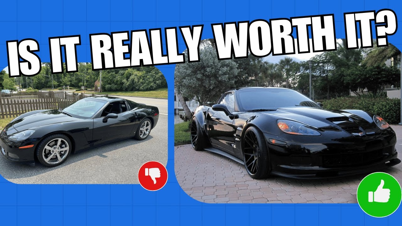 Расширенный обвес Corvette C6: стоит ли он того для базовой модели? Вот правда!