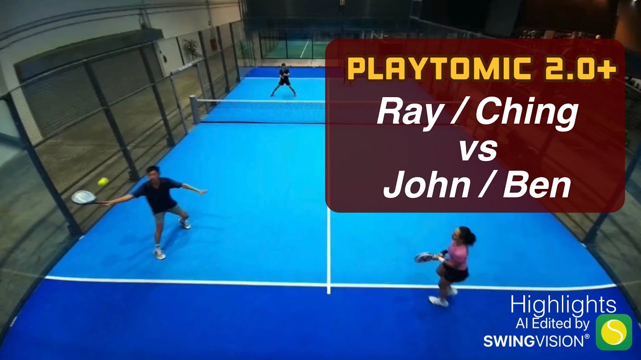 Playtomic ~2.0+ Ray / Ching vs John / Ben