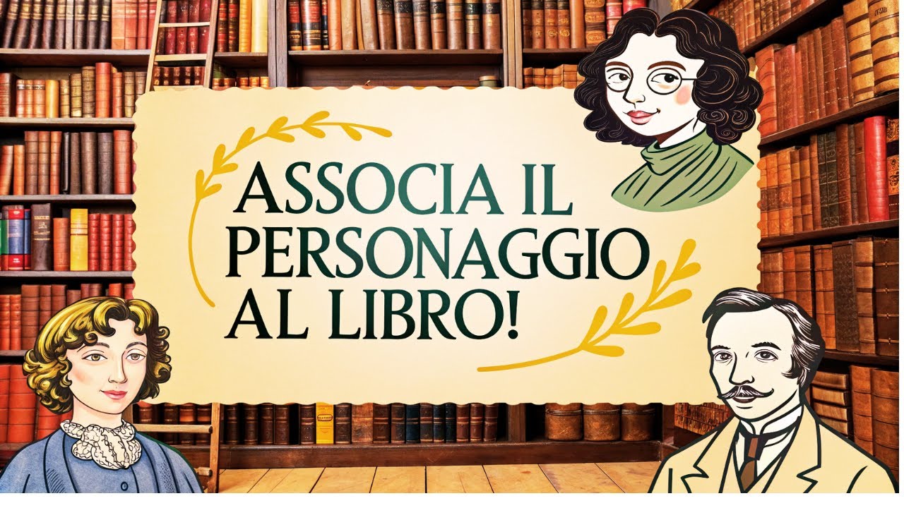 Solo i veri lettori superano questo quiz! Riconosci il libro dal personaggio?🕵️