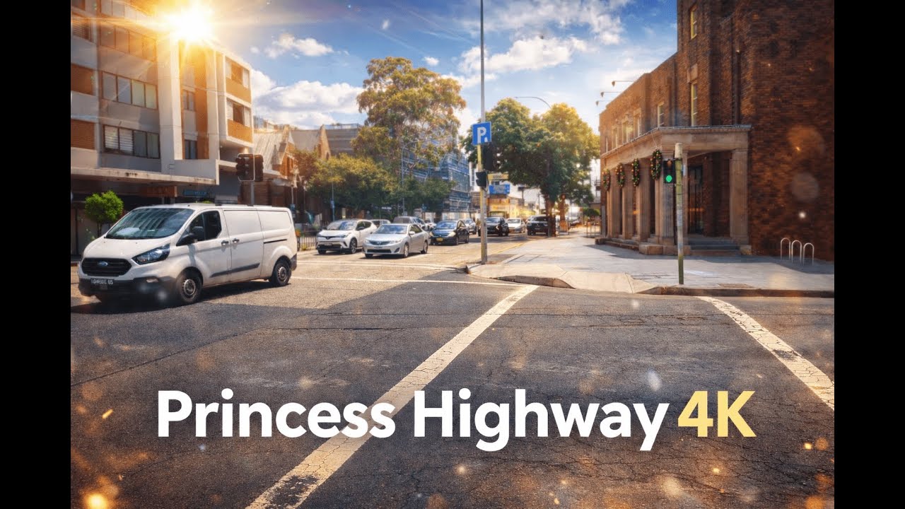 Walking Sydney In Summer ☀️ l Princess Highway Walk (4K Ultra HD)