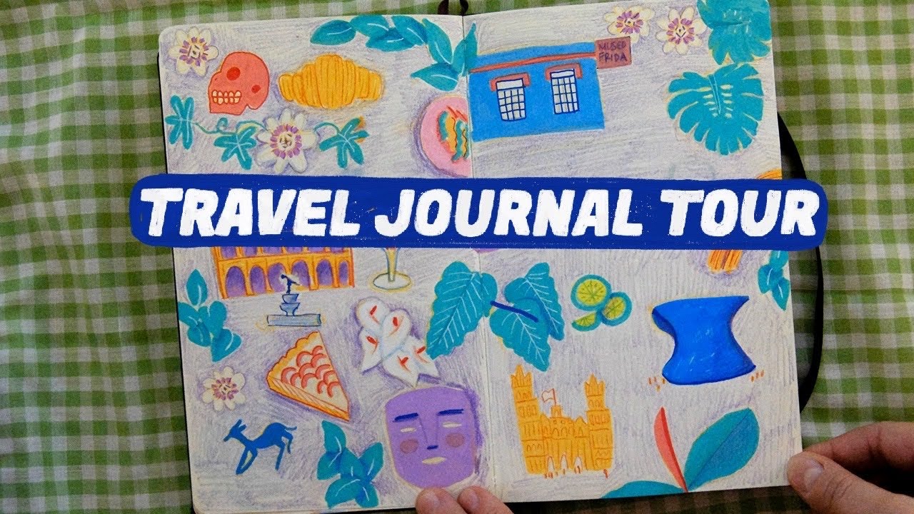 Travel Sketchbook Tour - Mexico City, Japan, Paris