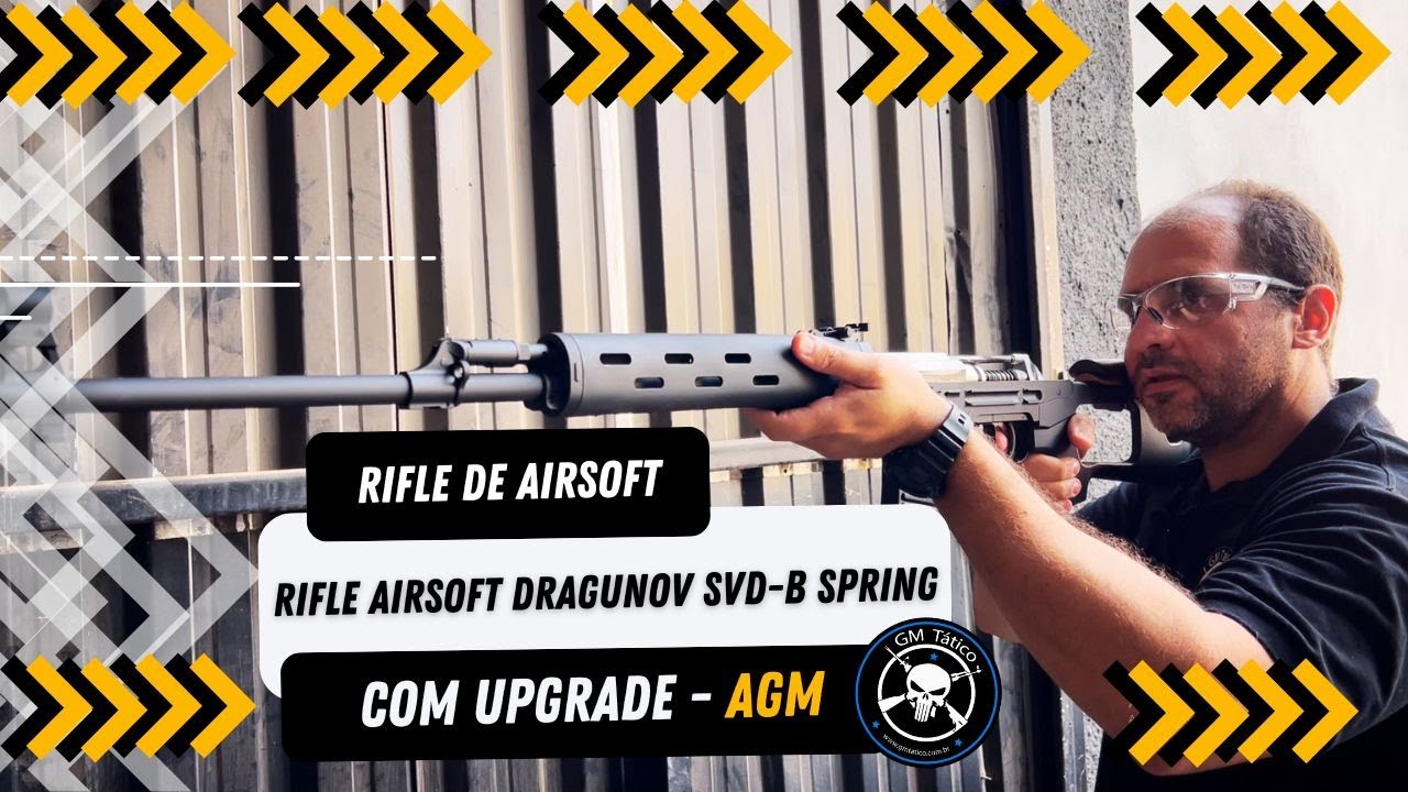 Review Completo da Airsoft Dragunov SVD Spring