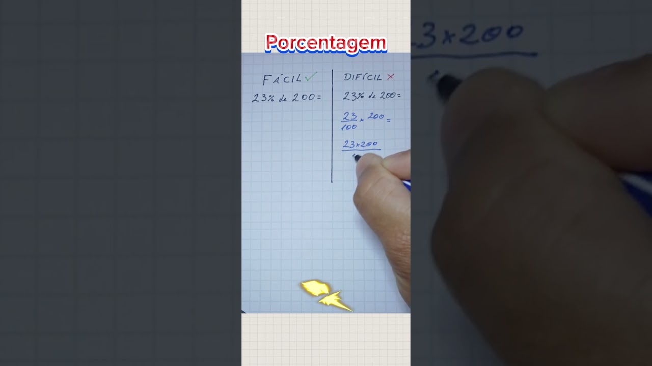 porcentagem #aprendermatematica #matem&aacute;tica #porcentagem
