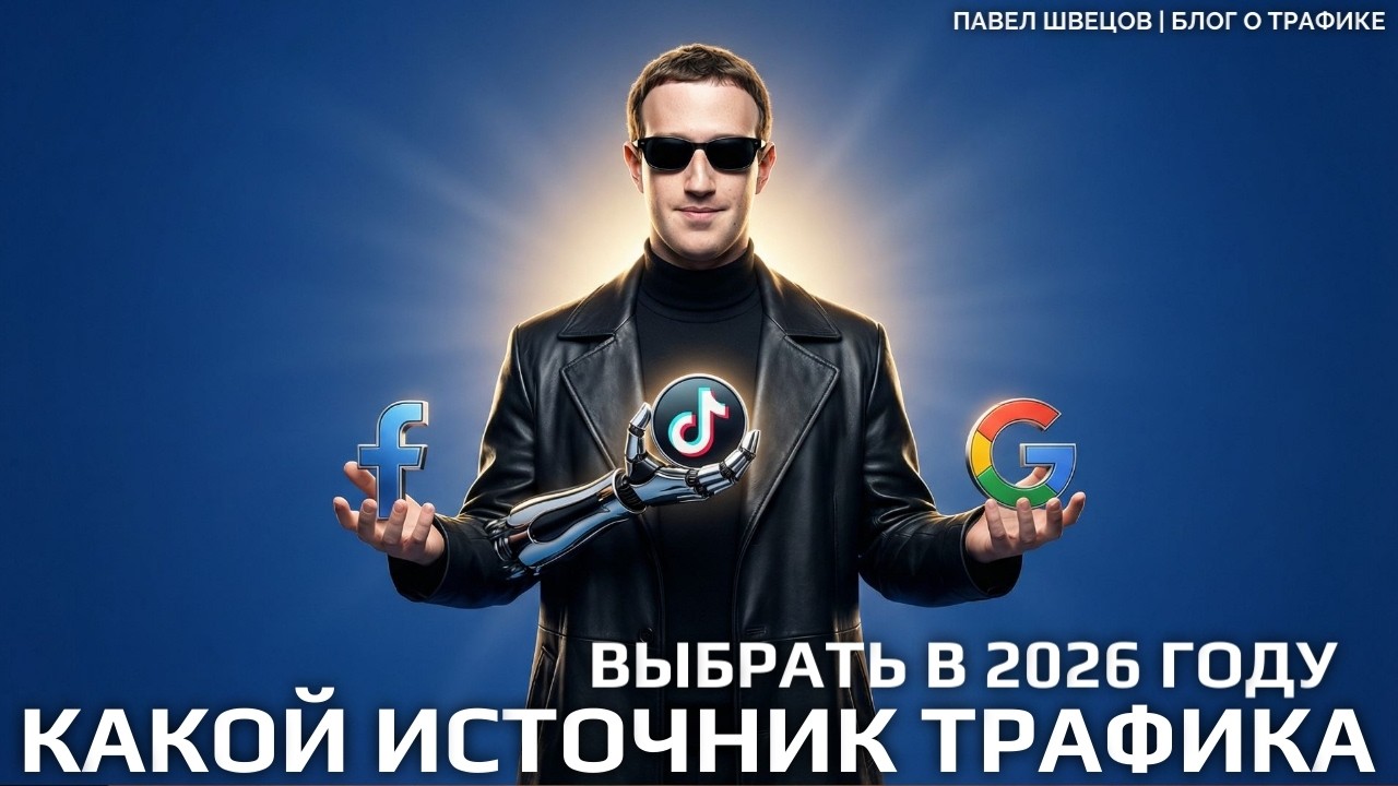 Какой источник трафика выбрать в 2026 году ? | Сравниваем и выбираем что выбрать в 2026 году