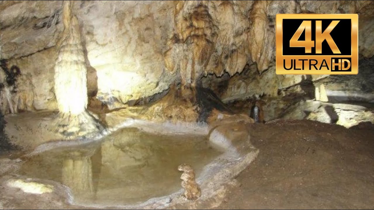 Valea Cetatii Cave (Pestera), Rasnov, Romania. 4K Video