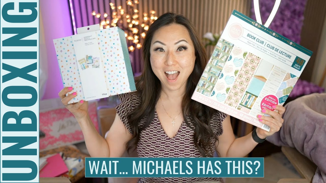 NEW Michaels Card Making Kit + Book Club Paper Pad | Craft Haul & First Impressions 2025