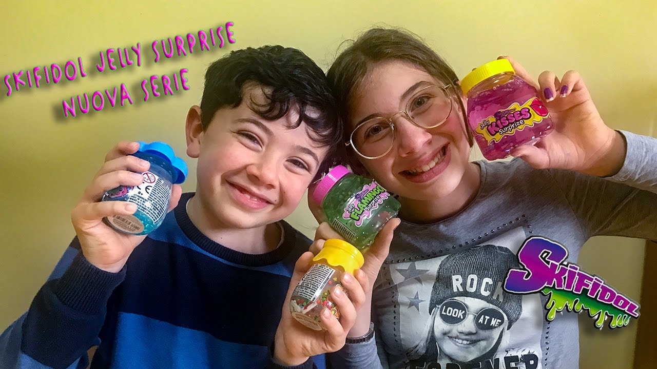 SKIFIDOL SLIME JELLY SURPRISE ... in edicola!!!!