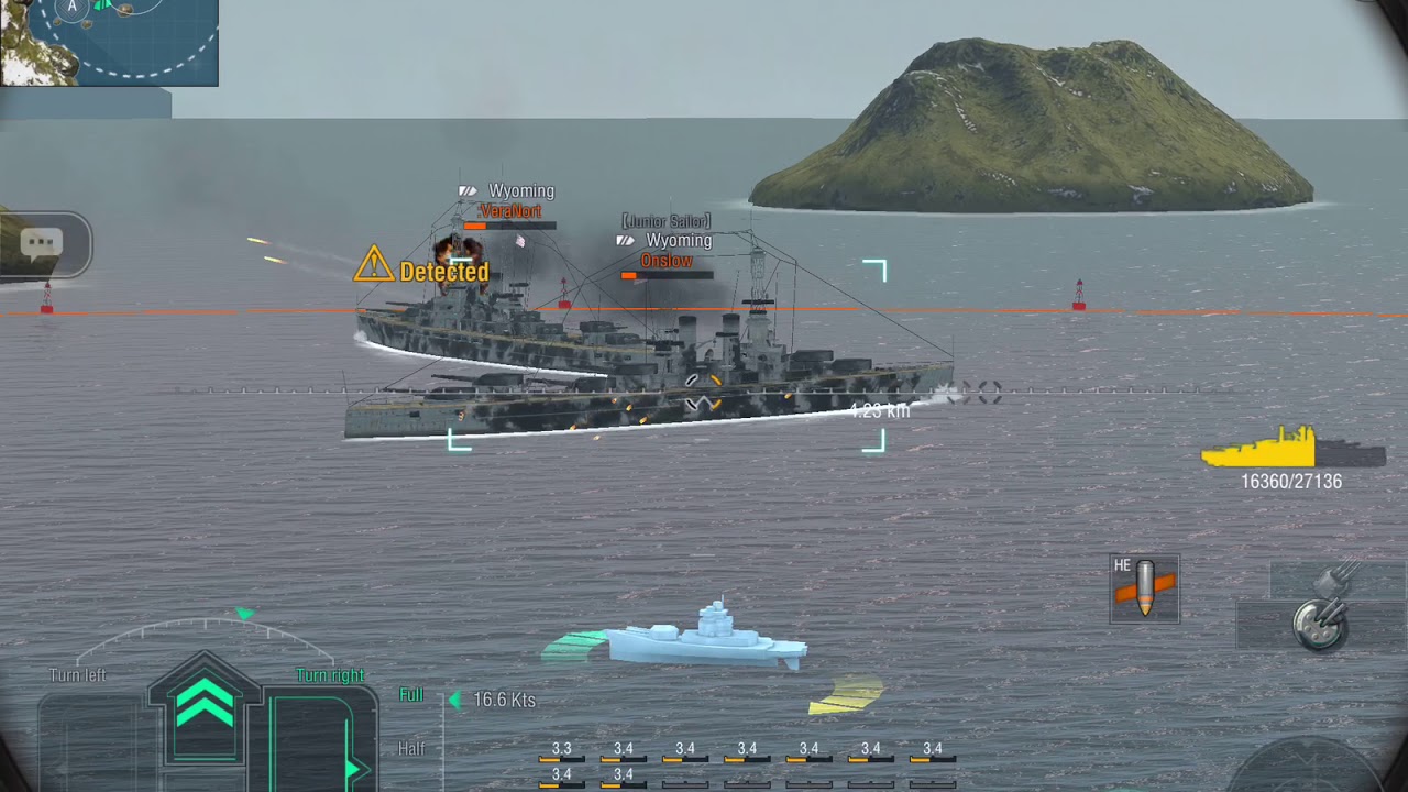 World of Warships Blitz - South Carolina farewell