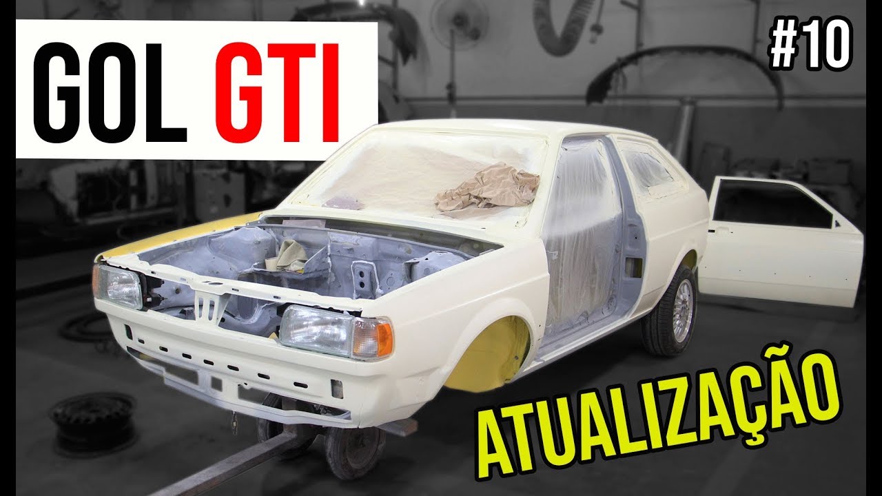 GOL GTI 1993: ALINHAMENTO DAS PEÇAS E PRÉ-PINTURA | CUSTOM GARAGE #EP10