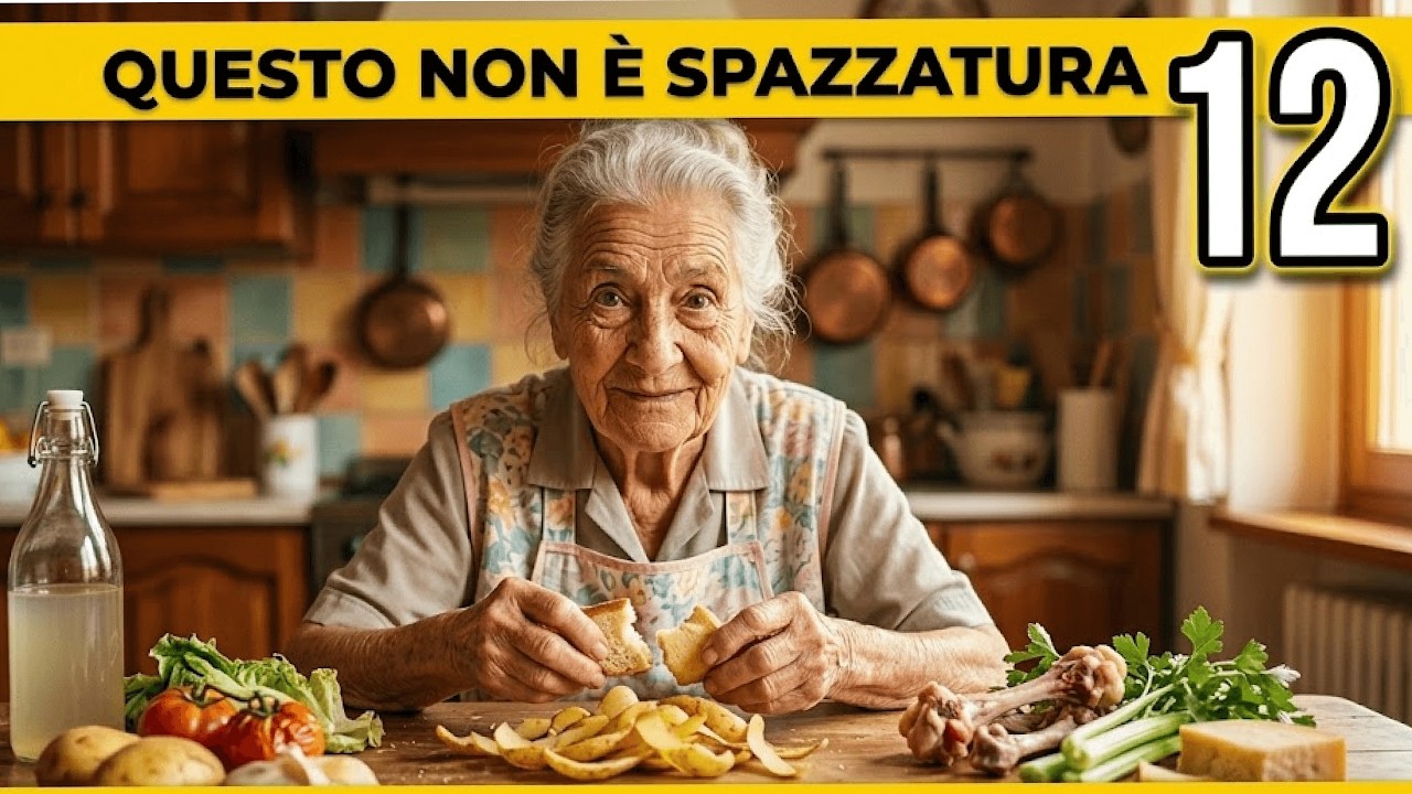 12 Segreti della Nonna per Non Buttare Niente in Cucina