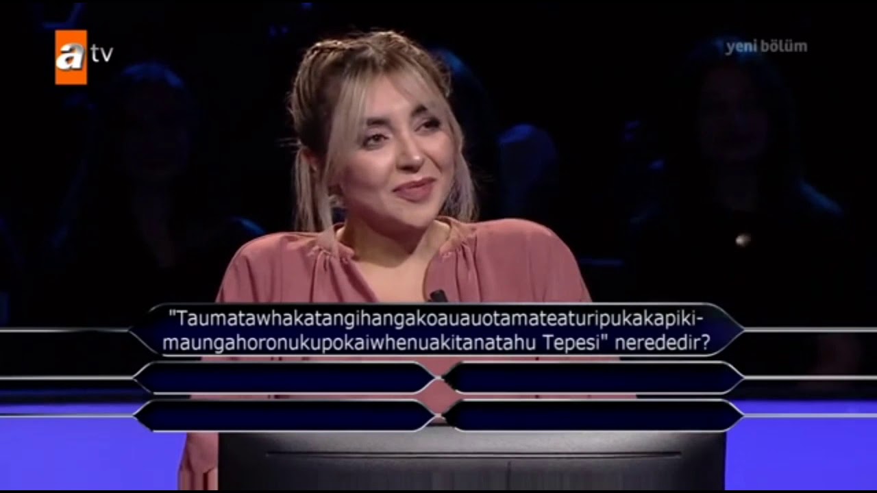 Kim milyoner olmak ister tepe sorusu cevabı!!!