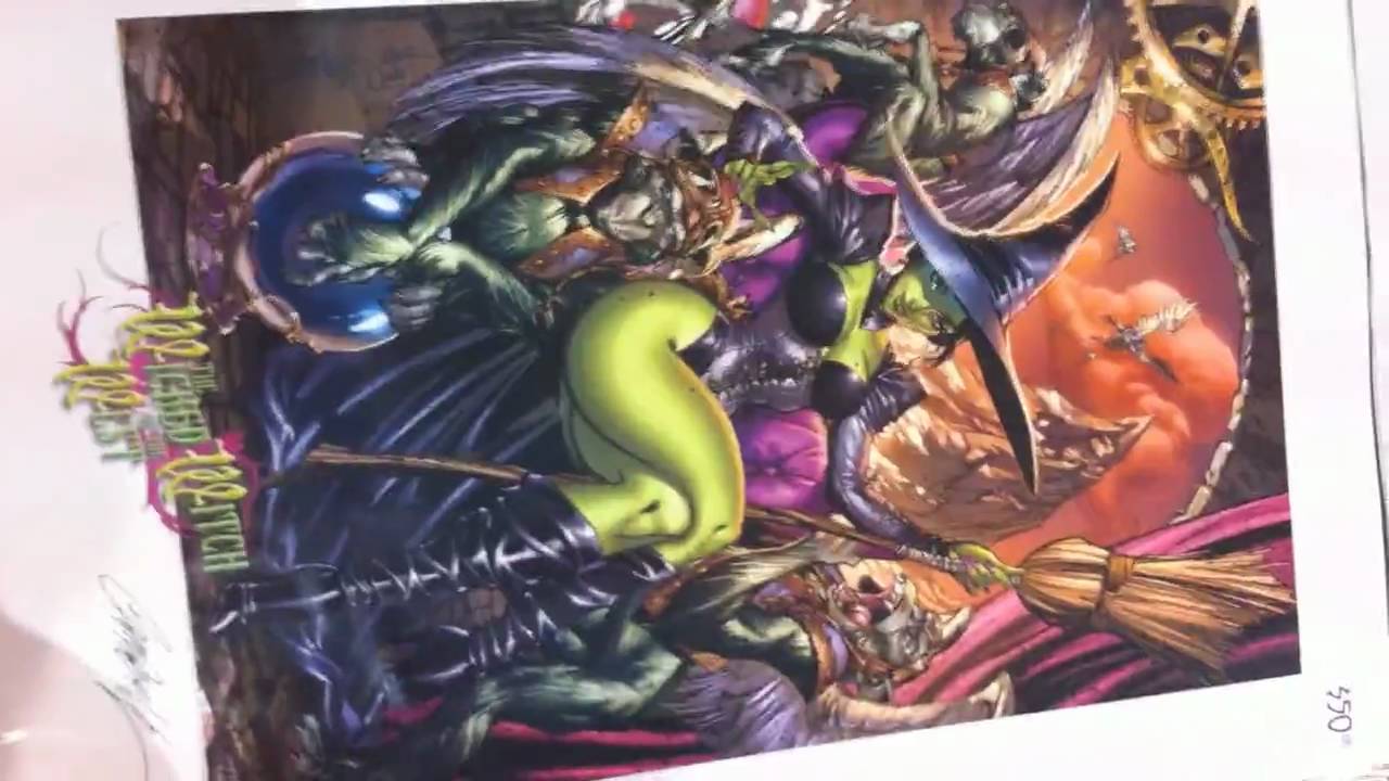 J Scott Campbell's Fairytale Fantasies 2010 Prints