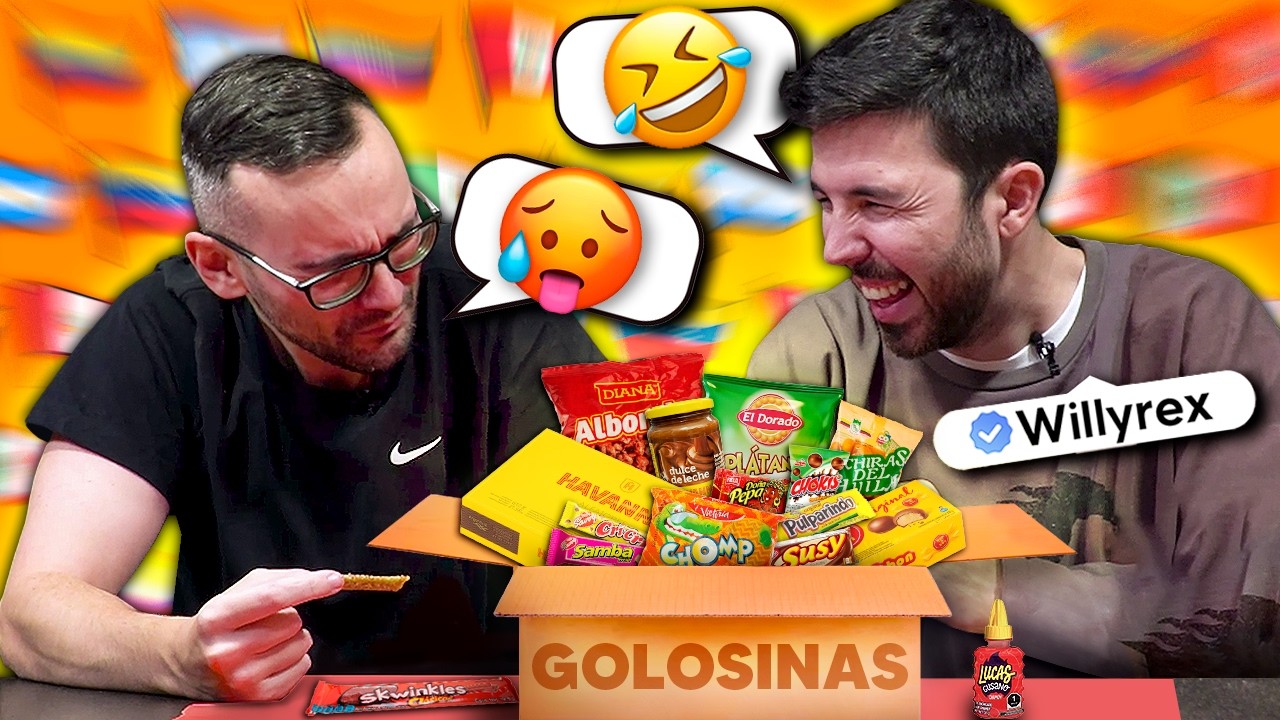 ¡PRUEBO DULCES de LATAM con WILLYREX!  🍭 Xokas