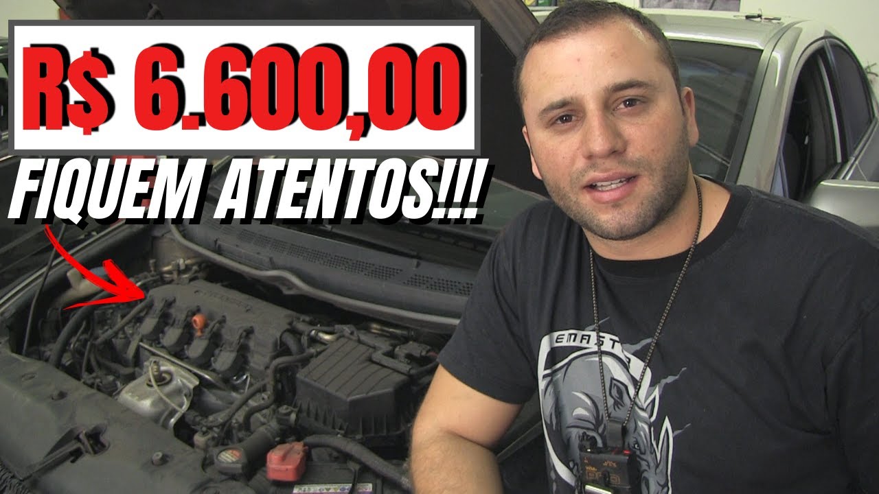 NEW CIVIC 2008 - REVISÃO TOP COM SURPRESAS (TÁ COMPLICADO!)