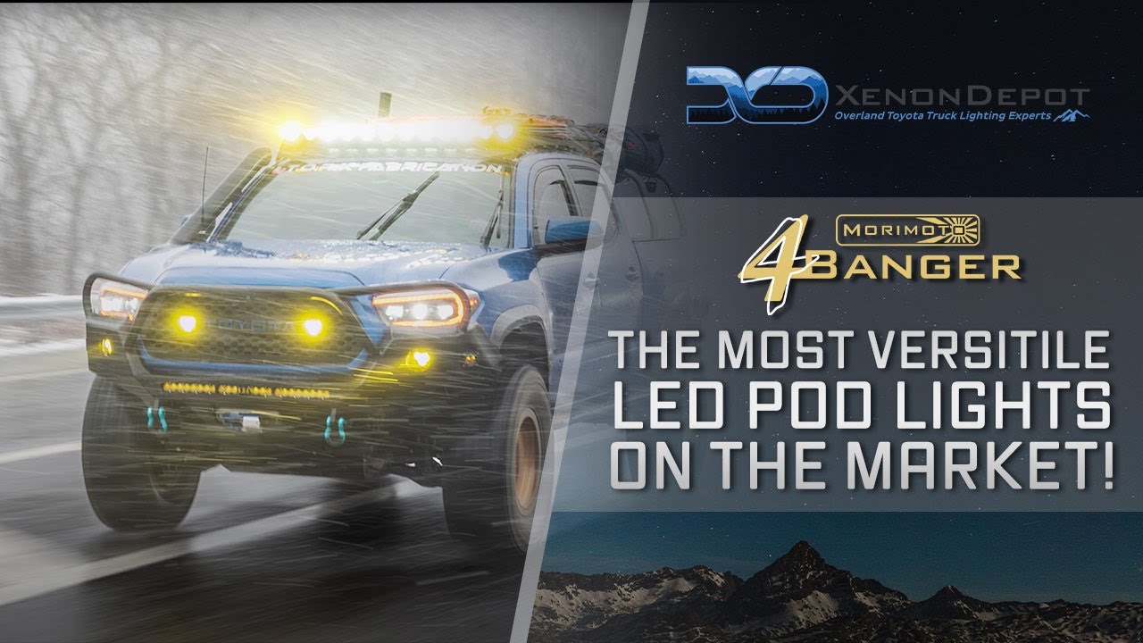 Morimoto 4Banger The Most Versatile LED Pod on the Market | Xenon Depot