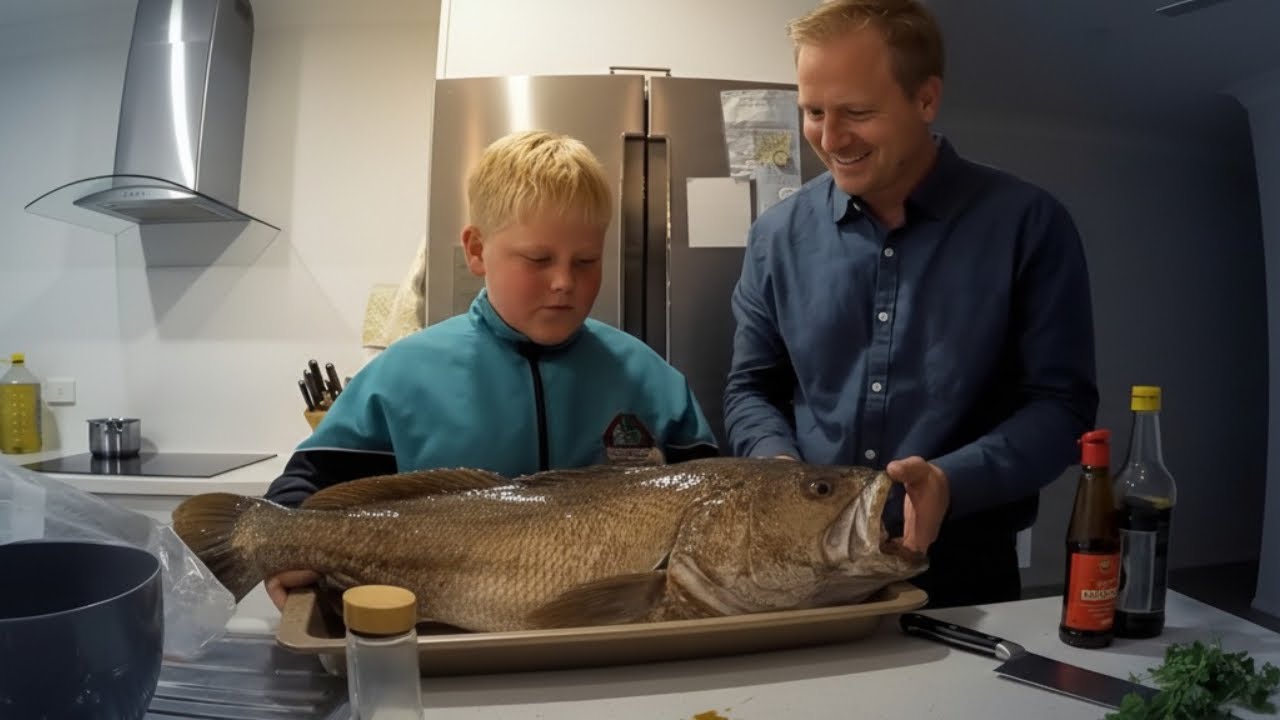 How I cooked my biggest fish