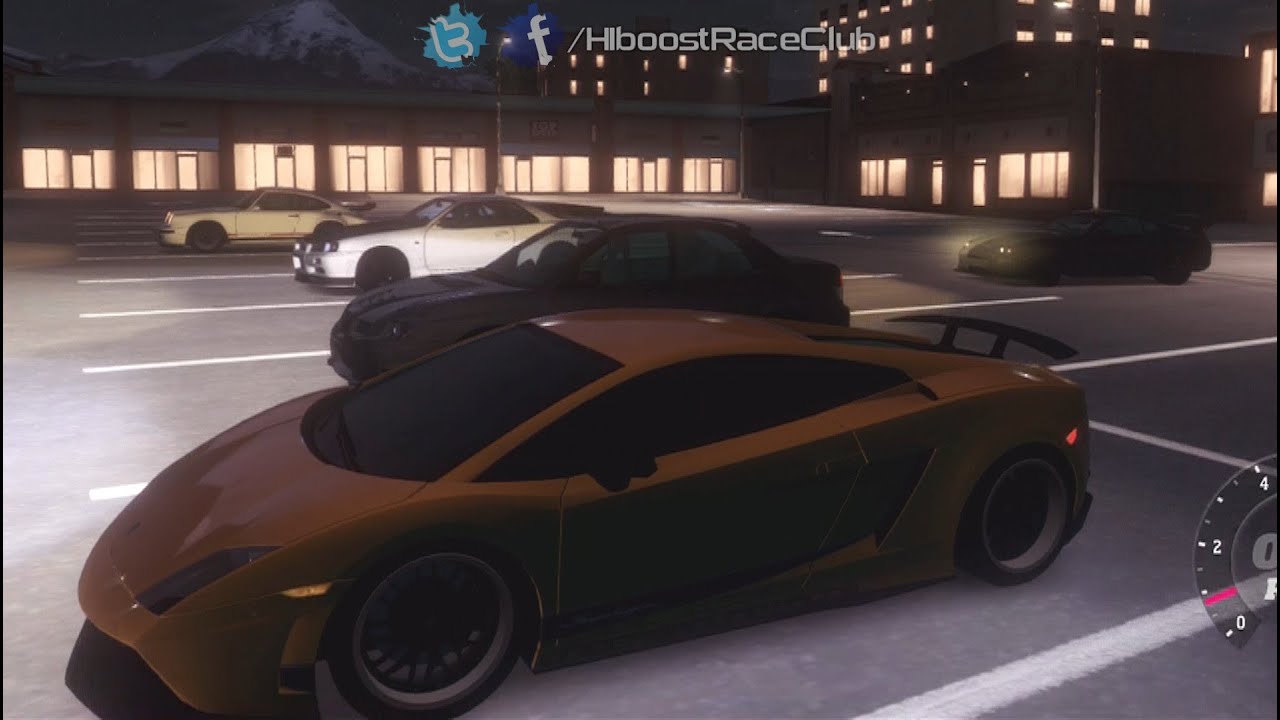 Forza Horizon | Twin Turbo Gallardo Build + Highway Runs w/ CTR Yellowbirds, Ford GT, Supra & More