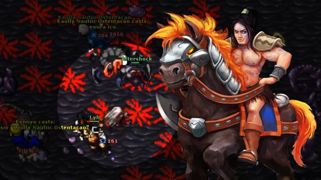 Knight Shooting SD? - Tibia on Twitch #week21