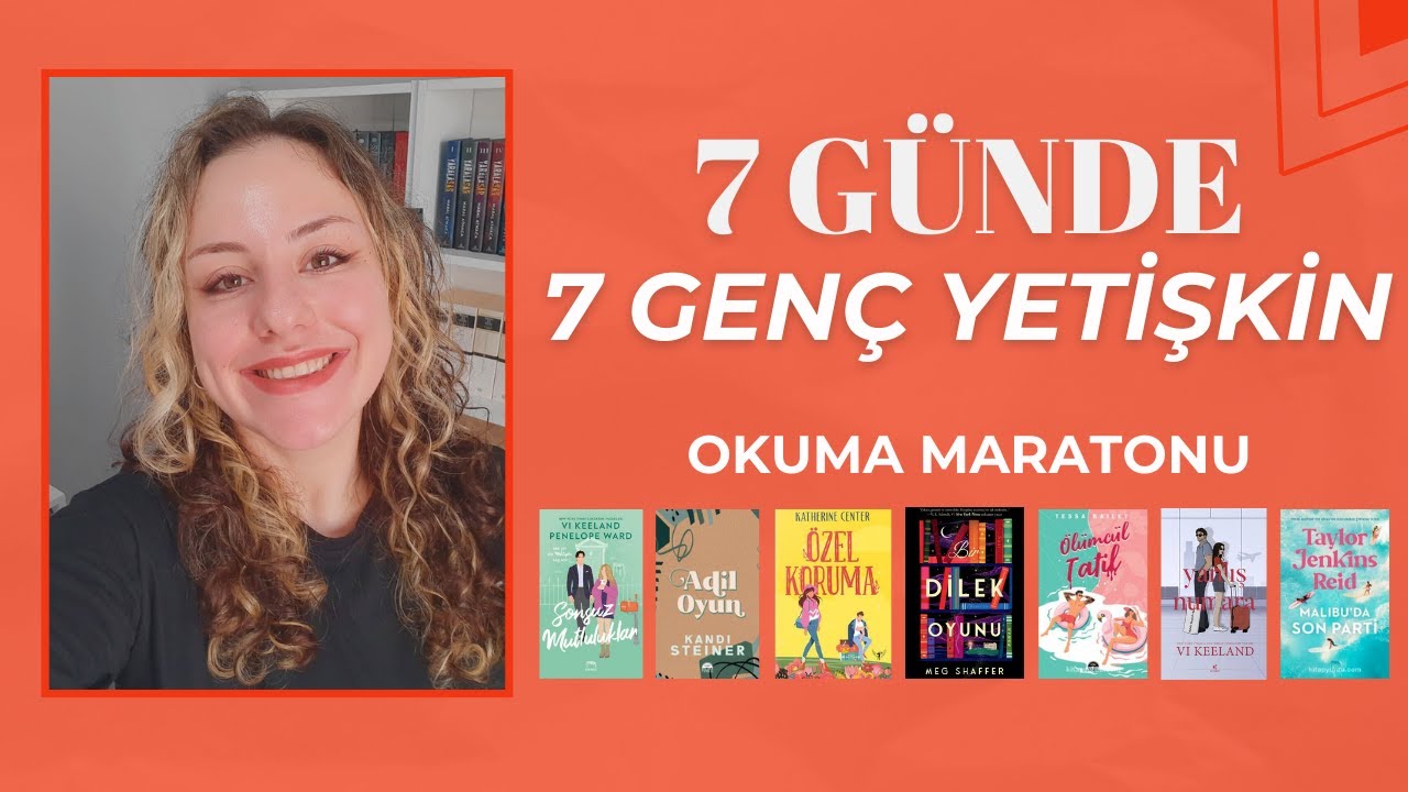 7 Günde 7 Genç Yetişkin Okuma Maratonu