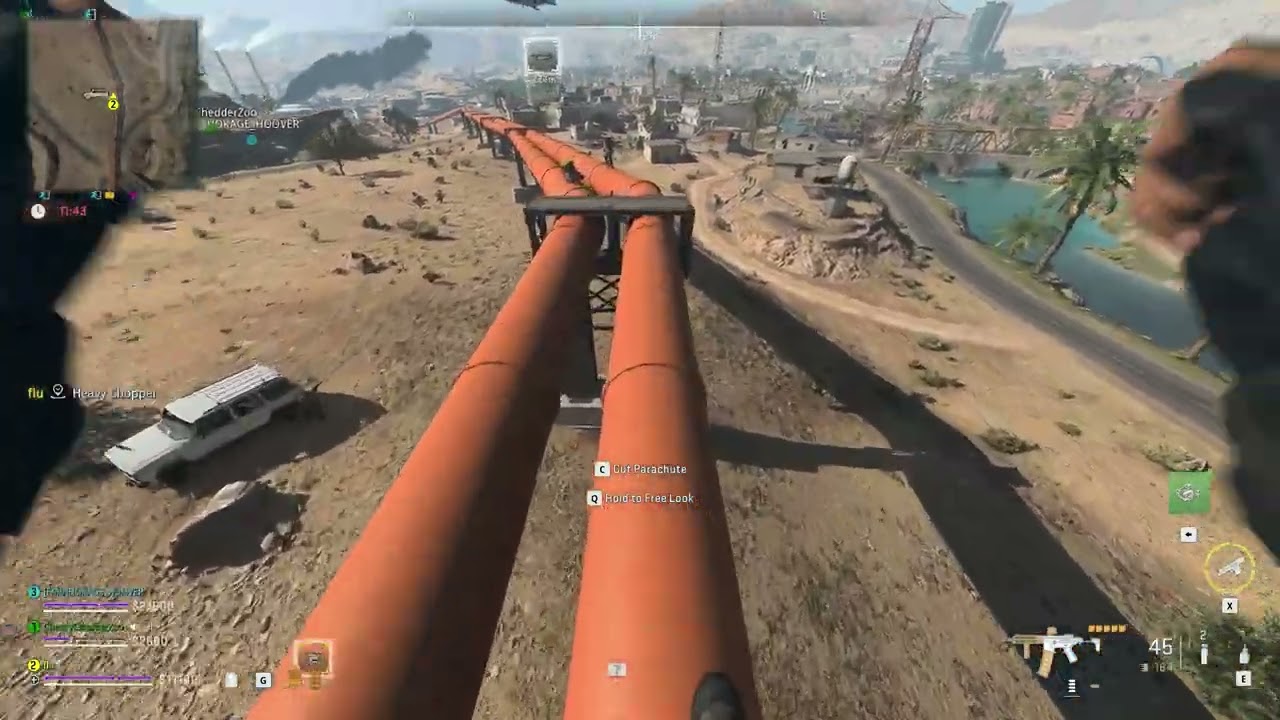 MW2 DMZ - Rats getting handled