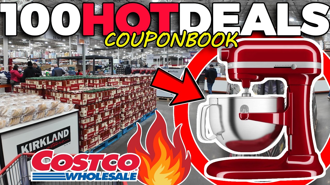100 HOT DEALS at Costco!!! New Coupon Book for April 2026 &mdash; You NEED to See This!