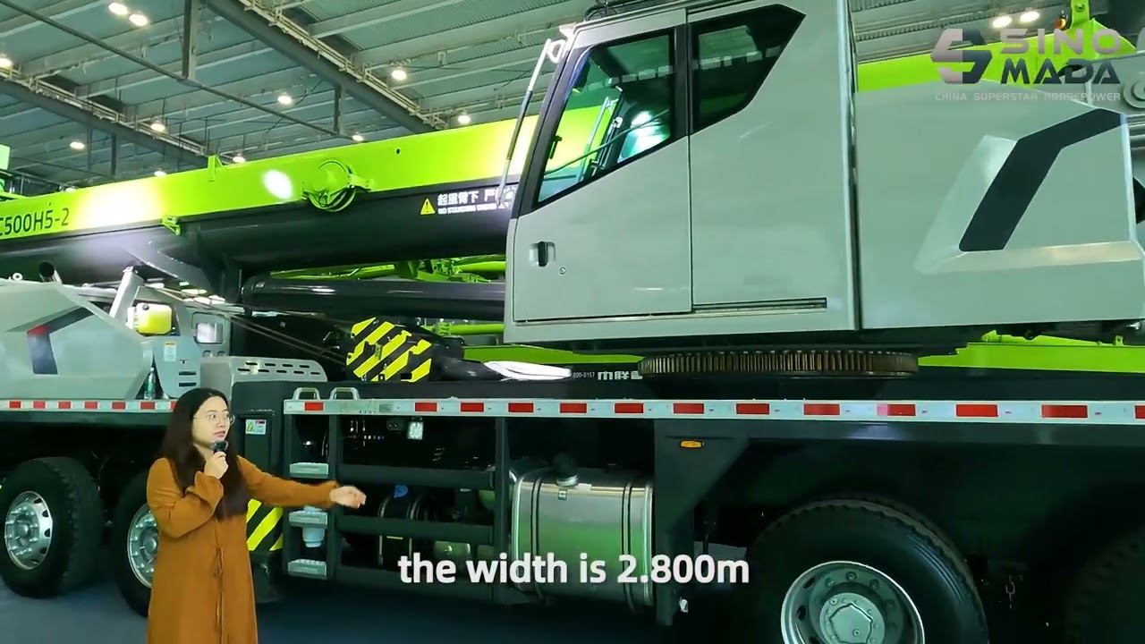 Explore the Powerful ZOOMLION ZTC500H562 Truck Crane!