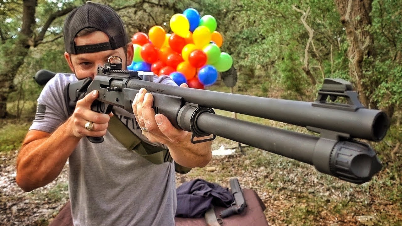 Лучшее ружье для защиты дома. Benelli M4 | Разрушительное ранчо | Перевод Zёбры