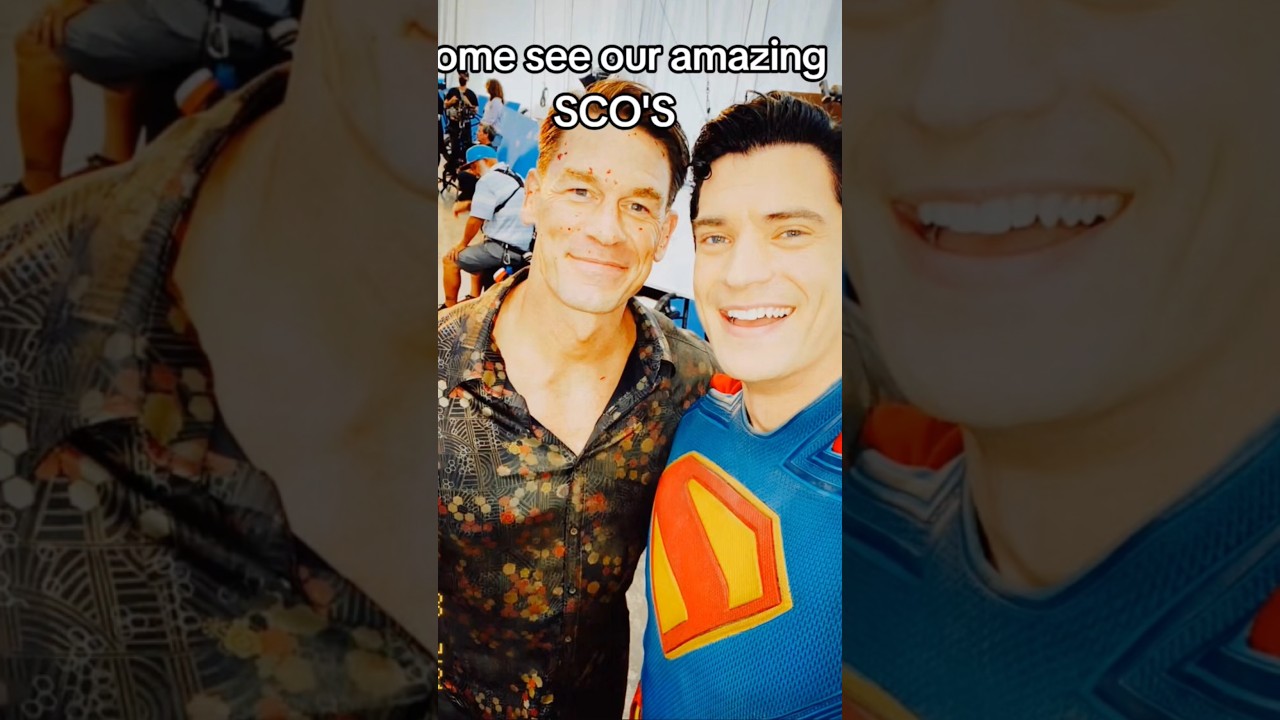 James Gunn shared picture David Corenswet at the ‘PEACEMAKER’ Season 2 set in his Superman costume.