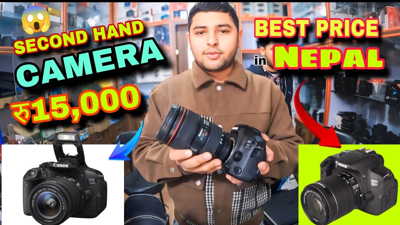 Second hand Camera starting at Rs. 25,000😱|Canon || camera and Lens Available || @PrakashKarki55