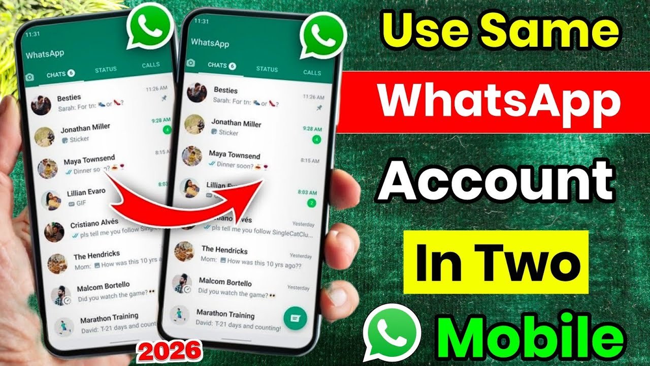 Ek WhatsApp 2 Mobile Me Kaise Chalaye | How to use same WhatsApp Two Phones | 1 WhatsApp 2 mobile