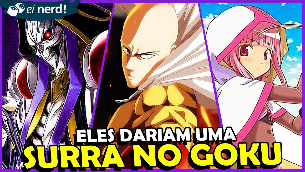 10 PERSONAGENS DE ANIME QUE VENCEM O GOKU