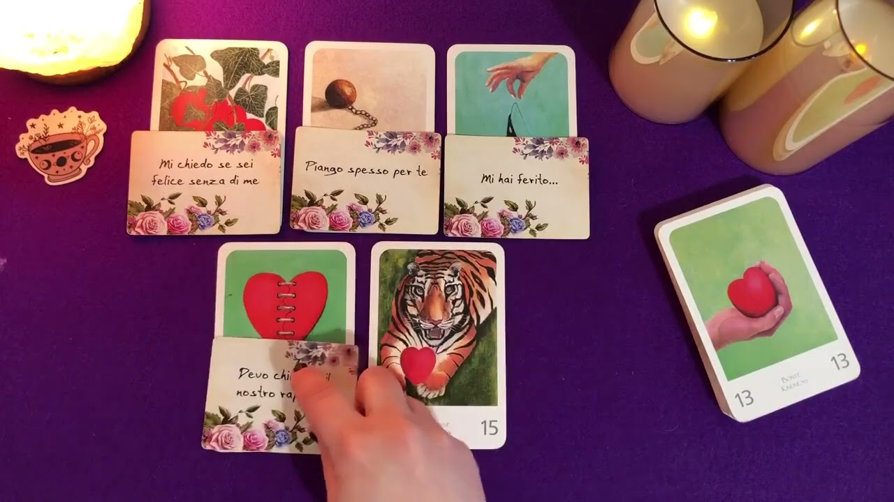 CANALIZZAZIONE DEL SUO PENSIERO QUESTA NOTTE PER TE... 🔮 tarocchi interattivi amore
