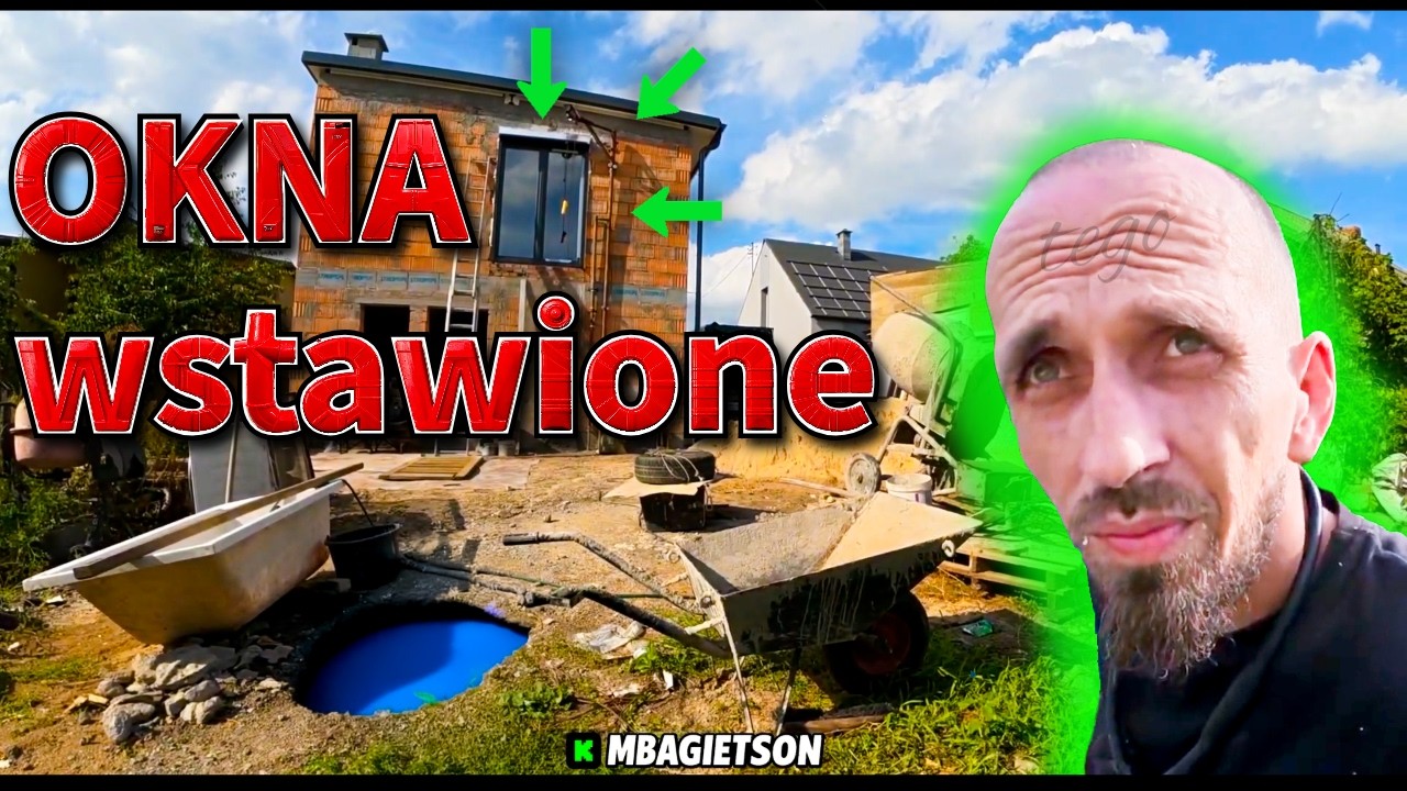 Bagietson BUDOWA | Mamy okna!!! | Dzień pełen latania |