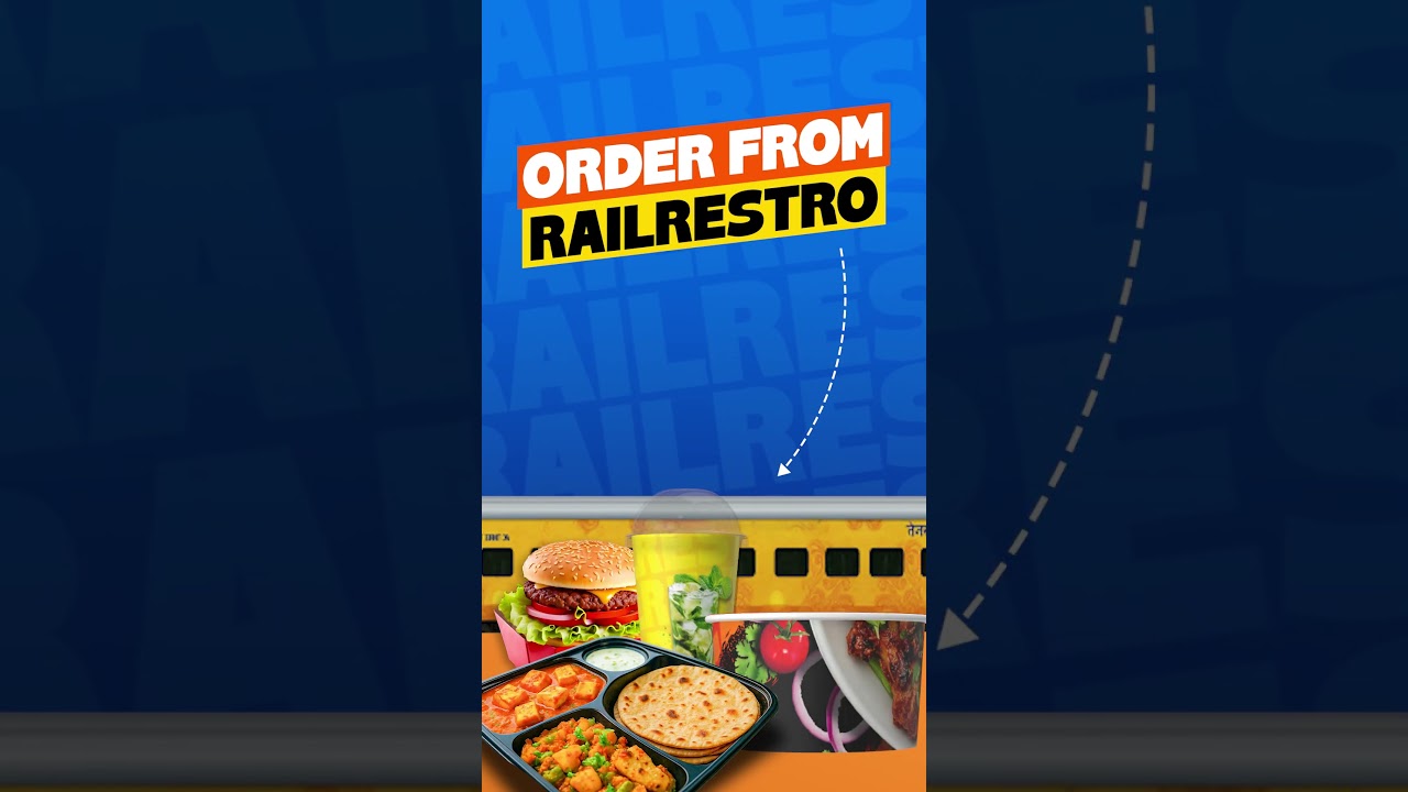 Get ₹100 Cashback on Your Train Food Order with RailRestro | Free & Fast Delivery  #couponcode