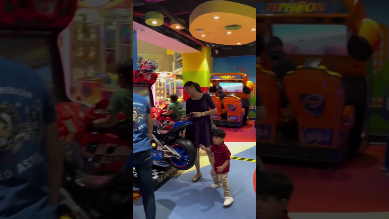 Gaming zone in #ambience mall #gameplay #mall #gurgaon #gurgaoncity #gurugram #children #fun