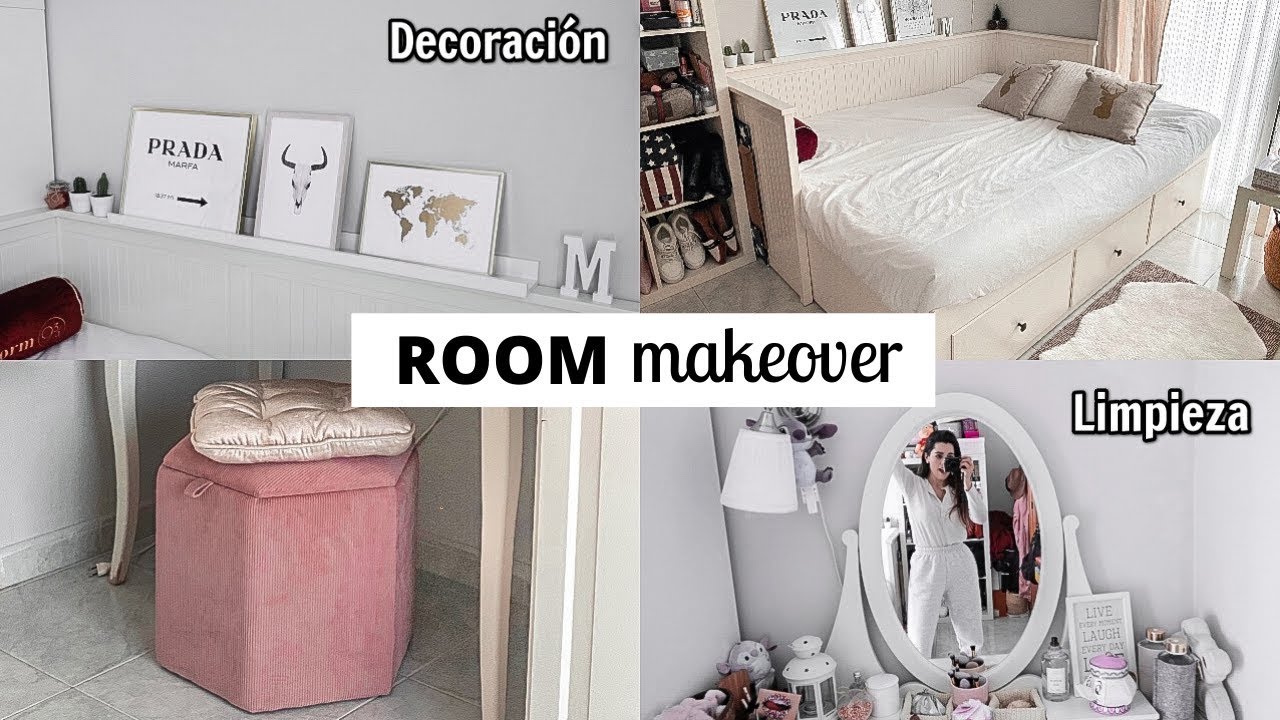 TRANSFORMO mi HABITACIÓN ✨ Limpieza, decoración y organización | Museecoco