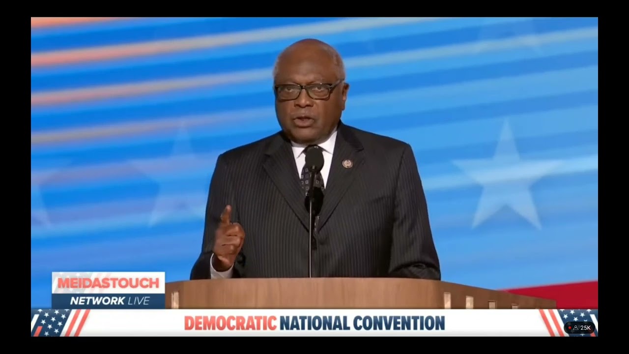 James Clyburn Full Dnc Speech 2024
