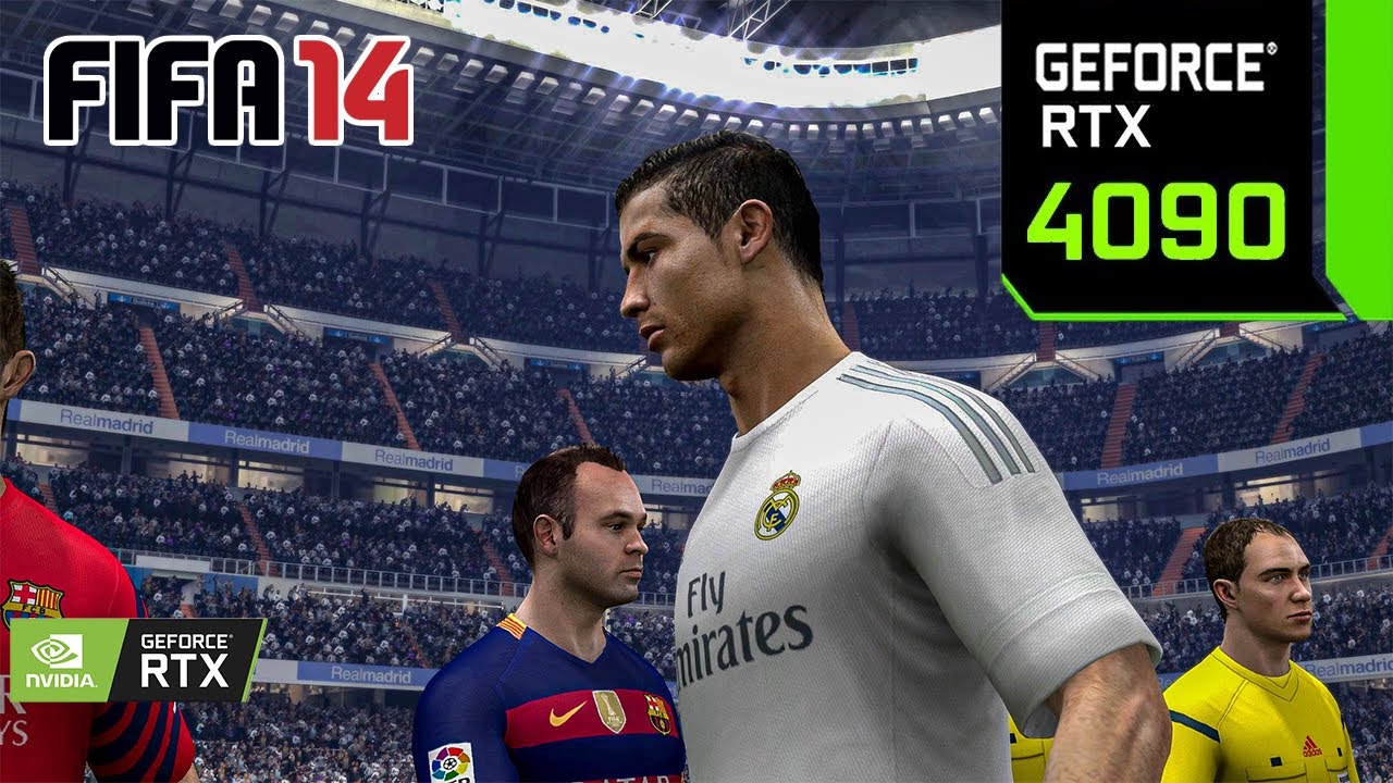 FIFA 14 PC GAMEPLAY 2024 - RTX 4090 | EL CLASICO 4K