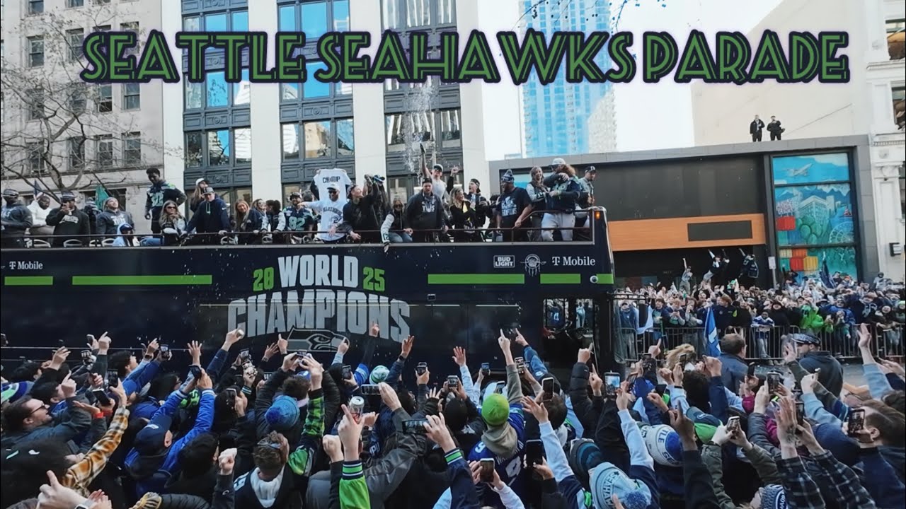 SEATTLE SEAHAWKS 2026 SUPER BOWL PARADE 